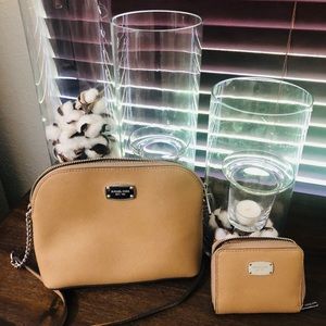 Michael Kors crossbody and wallet
